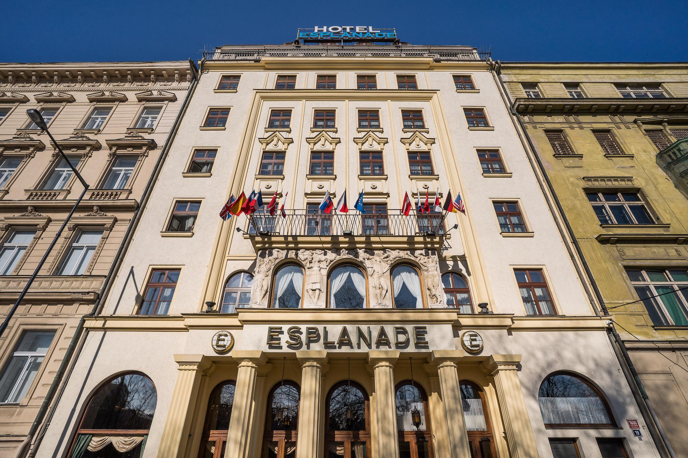 Esplanade Hotel Praag Buitenkant foto