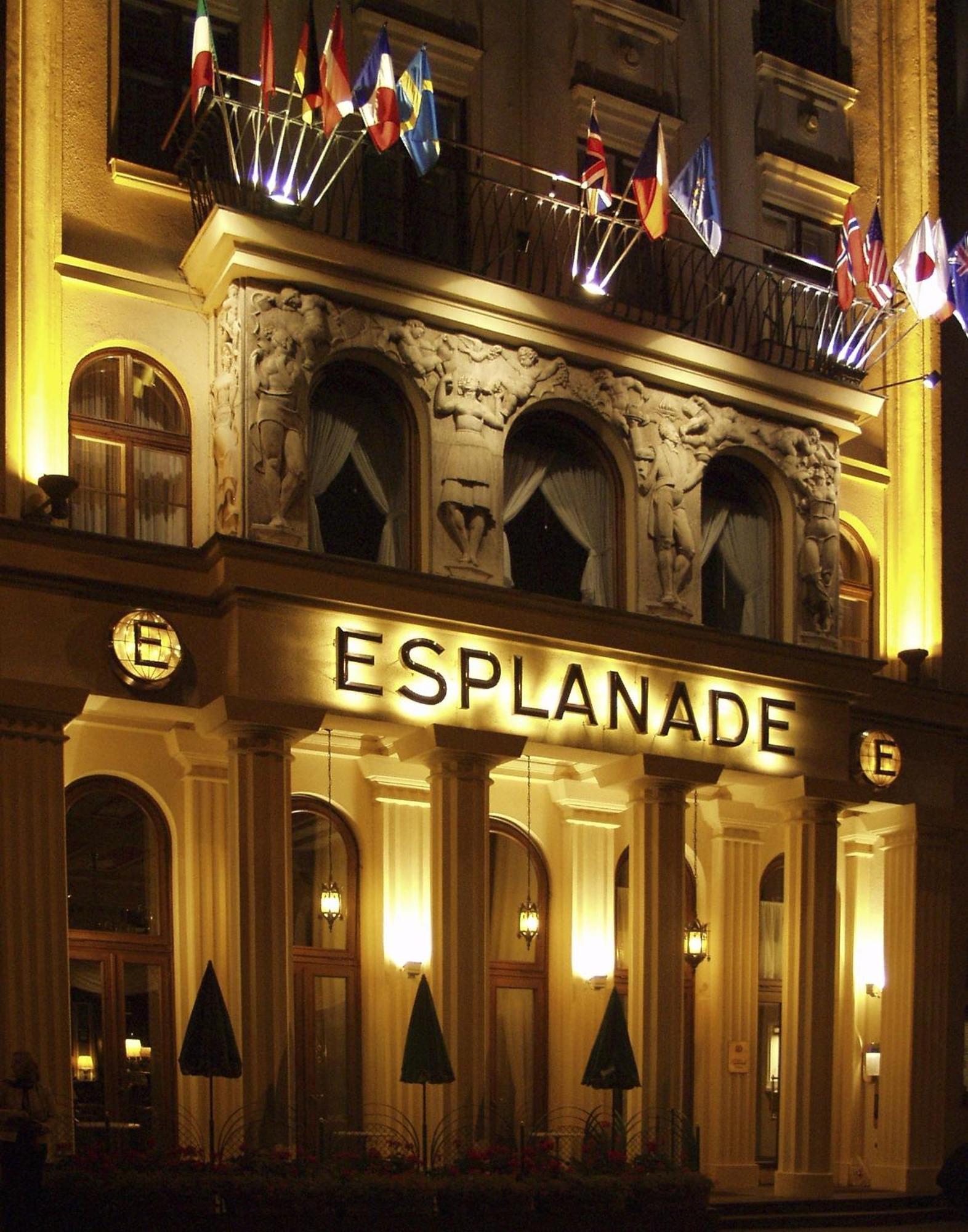 Esplanade Hotel Praag Buitenkant foto